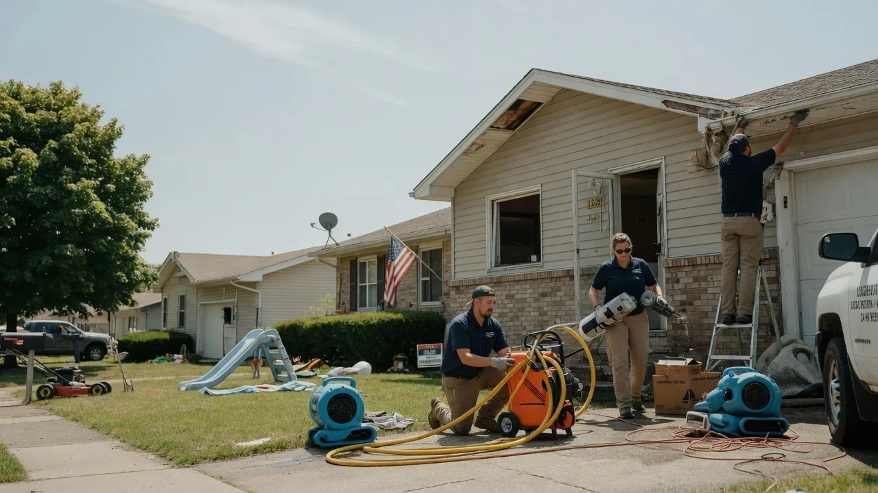 Water Damage Restoration in Victoria, KS near me
